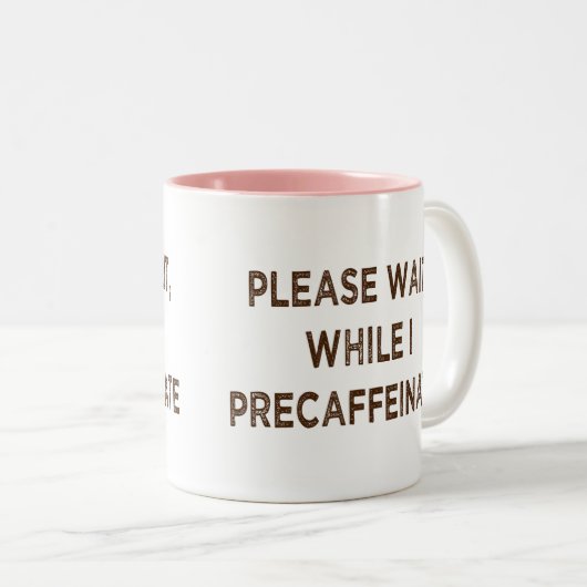 Mok voor prekaffeinen (Voorkant rechts)