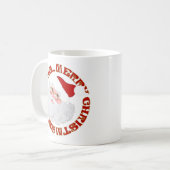 Mok voor prettige kerstkerstkerstkerstkerstkerstke (Voorkant links)