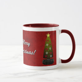 Mok voor prettige kerstSjabloon - Gepersonaliseerd