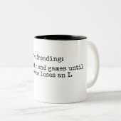 Mok voor proeflezen (Voorkant rechts)