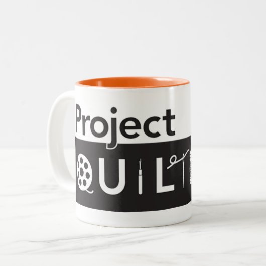 Mok voor projectQUILTING (Voorkant links)