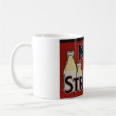 Mok voor  reclame voor melk (Links)