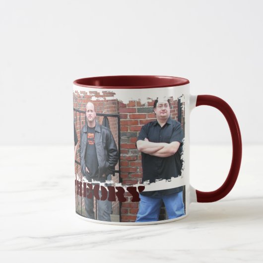 Mok voor rigide grensvinger - Gepersonaliseerd (Rechts)