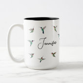 Mok voor roofvogels op maat (Links)