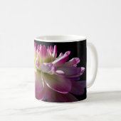 Mok voor roze dahlia florale afdruk koffie (Voorkant rechts)