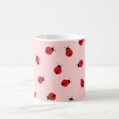 Mok voor roze Ladybug Coffee (Center)