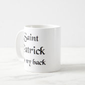 mok voor saint patrick koffie (Voorkant links)