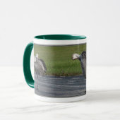 Mok voor Sand Hill Crane Lovers (Voorkant links)