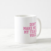 Mok voor schoolcadeau | Funny Quote Slogan Mok | S (Voorkant rechts)