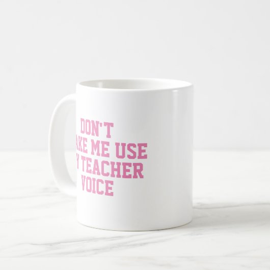Mok voor schoolcadeau | Funny Quote Slogan Mok | S (Voorkant links)