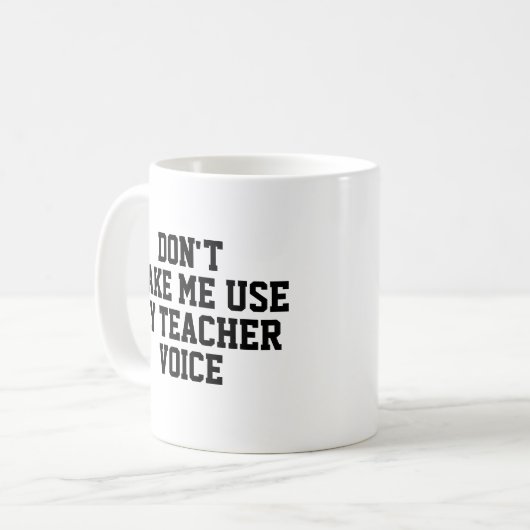 Mok voor schoolcadeau | Funny Quote Slogan Mok | S (Voorkant links)