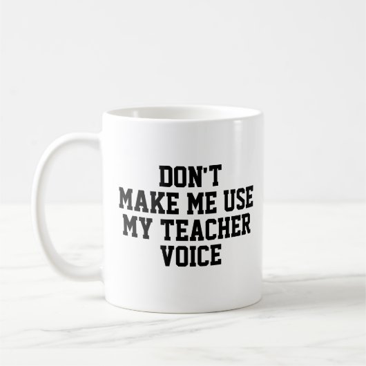 Mok voor schoolcadeau | Funny Quote Slogan Mok | S (Links)