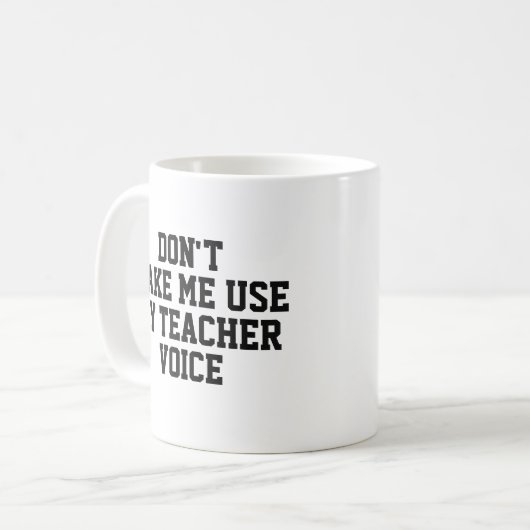 Mok voor schoolcadeau | Funny Quote Slogan Mok | S (Voorkant links)