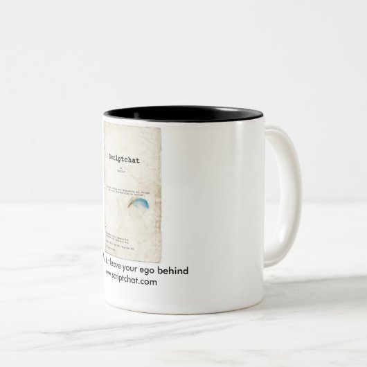 Mok voor scripts (Voorkant rechts)