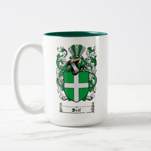Mok voor Self Family Crest (Links)