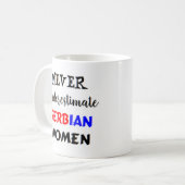 mok voor servische vrouwen koffie (Voorkant links)