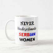 mok voor servische vrouwen koffie (Links)