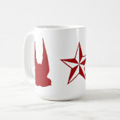 Mok voor slikken en sterren (Voorkant links)