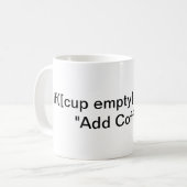 Mok voor Smartsheet Formula Coffee (Voorkant links)