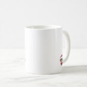 mok voor sock - monkey kerstkoffie (Voorkant rechts)