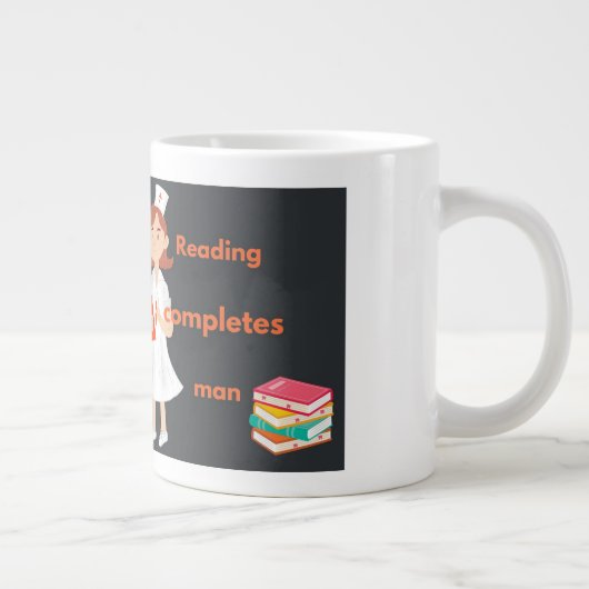 Mok voor speciale doeleinden (mok van boekliefhebb (Rechts)