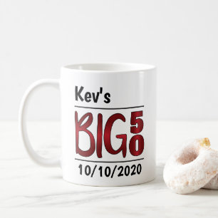 Mok voor speciale man "Big 50"