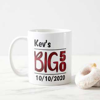 Mok voor speciale man "Big 50"