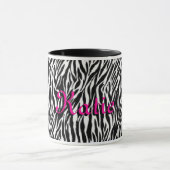 Mok voor speciale zebra Print Coffee voor haar (Midden)