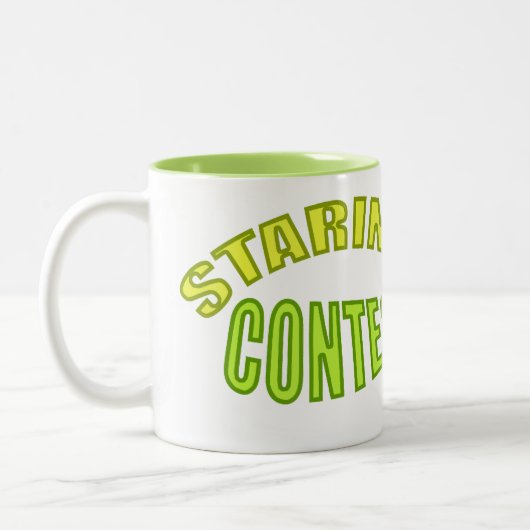 Mok voor startwedstrijd Pilz-E (Links)