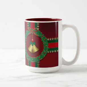 Mok voor sterren en strips voor kerstmis