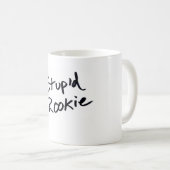 mok voor stomme groentje (Voorkant rechts)