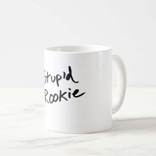 mok voor stomme groentje (Voorkant rechts)