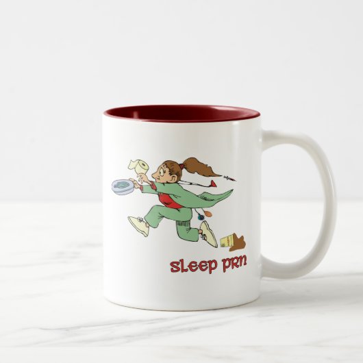 Mok voor stress bij de gezondheidszorg (Rechts)