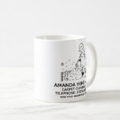 Mok voor tapijtreiniging promotionele koffie (Voorkant rechts)