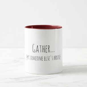 Mok voor thuiskoffie verzamelen