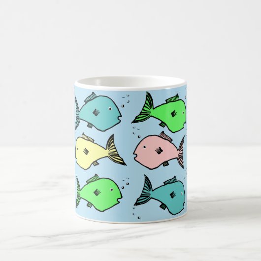 Mok voor tropische visontwerpen (Center)
