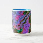 Mok voor tweetone koffie met zure marmer (Center)