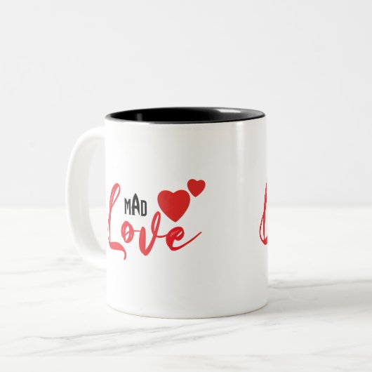 Mok voor tweetonkoffie (Voorkant links)