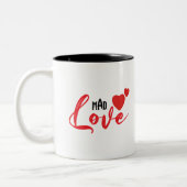 Mok voor tweetonkoffie (Links)