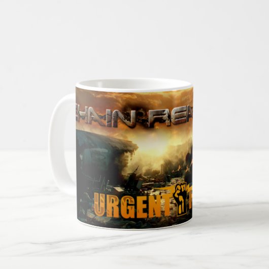 Mok voor UF-kettingreactie (Voorkant links)