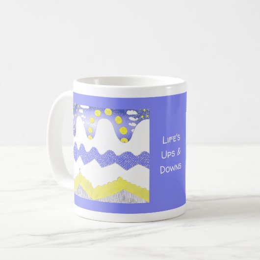 Mok voor Ups & Downs (Voorkant links)