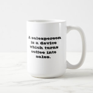 Mok voor verkoopkoffie