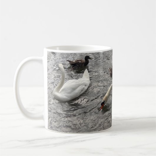 Mok voor verkuilte zwanen en eenden (Links)