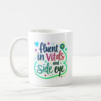 Mok voor verpleegkundigen met 'Fluent in Vitals an