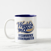 Mok voor verzekeringspolis Gift (werelden beste) (Links)