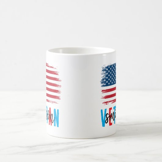 Mok voor veteranen | Patriottische koffiebeker voo (Center)