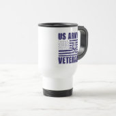 Mok voor veteranen | Patriottische koffiebeker voo (Voorkant rechts)