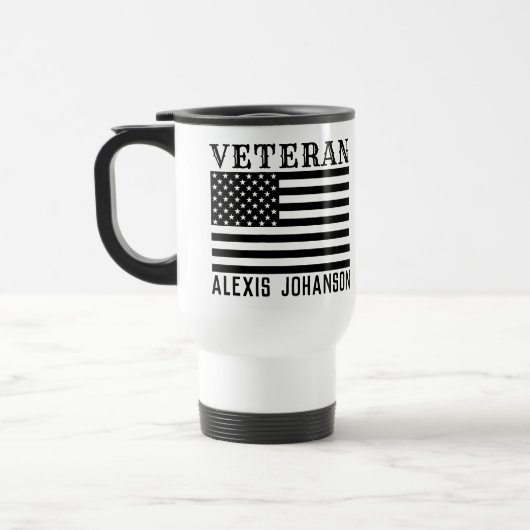 Mok voor veteranen | Patriottische koffiebeker voo (Links)
