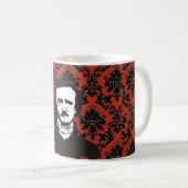 Mok voor Victoriaans behangselpapier - rood (Voorkant rechts)