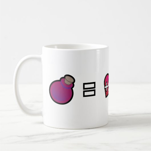 Mok voor videogame-koffie (Links)
